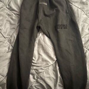 Essentials Fear of God Black Sweatpants